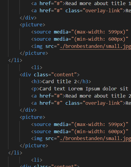 responsive code